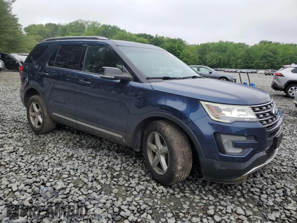 2017 Ford Explorer XLT with VIN 1FM5K8D85HGA83468, listed as a Copart auction lot 57416305 with 63,063 mi miles and Salvage title. Bid and sale history available at DreamBid. Image 4.