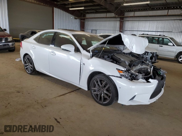2016 Lexus IS 350 with VIN JTHBE1D29G5026507, listed as a Copart auction lot 50567655 with 118,101 mi miles and Salvage Title. Bid and sale history available at DreamBid. Image 4.
