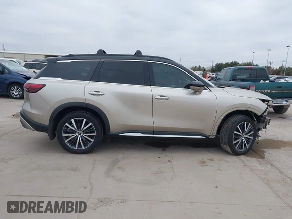 2024 Infiniti QX60 Autograph with VIN 5N1DL1HU0RC353223, listed as a IAAI auction lot 41356678 with 20,047 mi miles and . Bid and sale history available at DreamBid. Image 14.