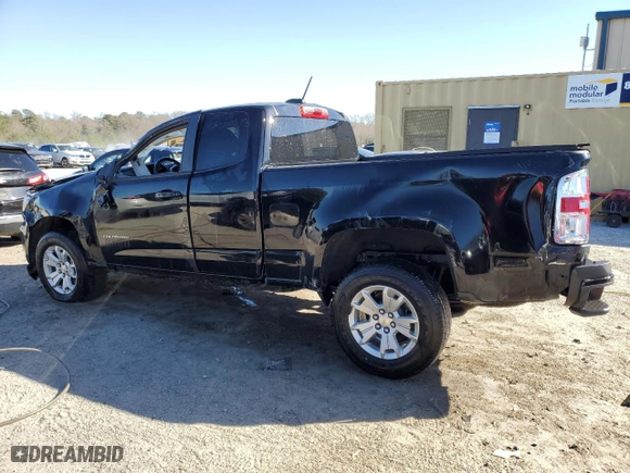 2022 Chevrolet Colorado 2WD LT with VIN 1GCHSCEA4N1256790, listed as a Copart auction lot 48119285 with 25,968 mi miles and Clean Title. Bid and sale history available at carsss.com. Image 2.
