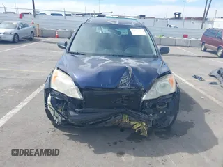 2007 Honda CR-V LX with VIN JHLRE38317C027258, listed as a IAAI auction lot 41766747 with 163,930 mi miles. Bid and sale history available at carsss.com. Image 6.