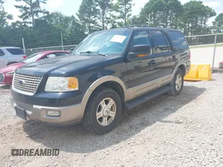 2003 Ford Expedition Eddie Bauer with VIN 1FMEU17L33LA13551, listed as a IAAI auction lot 42679514 with 191,429 mi miles and . Bid and sale history available at DreamBid. Image 2.