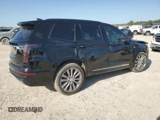 2020 Cadillac XT6 AWD Sport with VIN 1GYKPHRS2LZ172371, listed as a Copart auction lot 50211705 with 59,704 mi miles and Salvage Title. Bid and sale history available at carsss.com. Image 3.