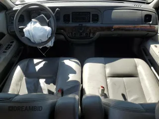 2005 Mercury Grand Marquis GS with VIN 2MEFM74W55X654070, listed as a Copart auction lot 53114785 with 56,128 mi miles and Salvage Title. Bid and sale history available at DreamBid. Image 8.