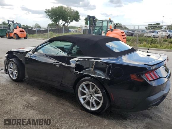 2024 Ford Mustang GT Premium with VIN 1FAGP8FF3R5122913, listed as a Copart auction lot 58345505 with 26,603 mi miles and Clean title. Bid and sale history available at DreamBid. Image 2.