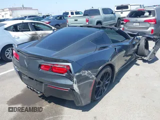 2014 Chevrolet Corvette 2LT with VIN 1G1YD2D75E5120437, listed as a IAAI auction lot 42588343 with Not provided miles and . Bid and sale history available at DreamBid. Image 4.