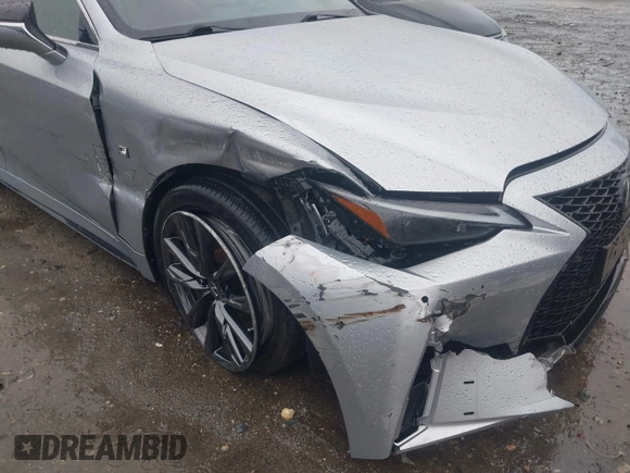 2022 Lexus IS 350 F Sport with VIN JTHGZ1E29N5023662, listed as a IAAI auction lot 42346194 with 53,996 mi miles and . Bid and sale history available at DreamBid. Image 6.