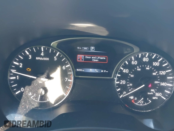 2019 Nissan Pathfinder SV with VIN 5N1DR2MM1KC590948, listed as a IAAI auction lot 41434332 with 96,352 mi miles and . Bid and sale history available at DreamBid. Image 7.