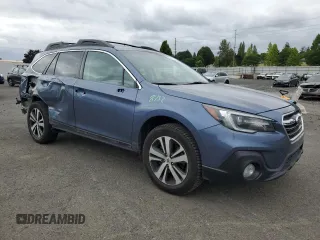 2018 Subaru Outback Limited with VIN 4S4BSENC6J3342566, listed as a Copart auction lot 60337535 with 79,704 mi miles and Salvage title. Bid and sale history available at DreamBid. Image 4.