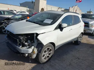 2020 Ford EcoSport SE z VIN MAJ3S2GE9LC333858, wystawiony jako IAAI lot #41808080 z przebiegiem 40 151 mil mil oraz . Historia ofert i sprzedaży dostępna na DreamBid. Obrazek 2.