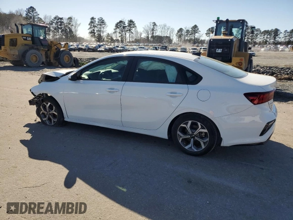 2021 Kia Forte LXS with VIN 3KPF24ADXME372181, listed as a Copart auction lot 49399475 with 18,153 mi miles and Salvage Title. Bid and sale history available at carsss.com. Image 2.