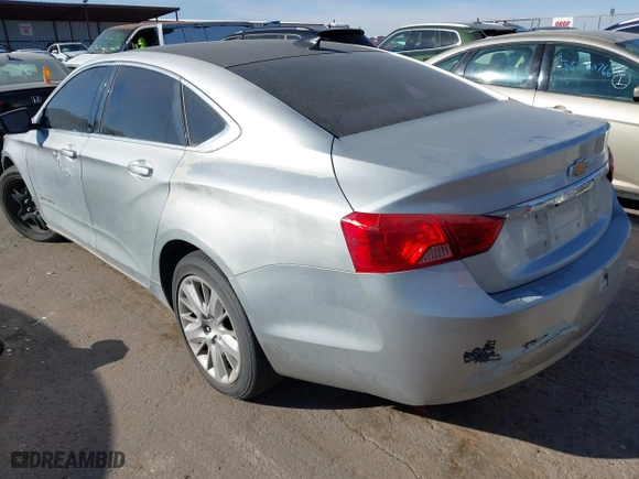 2016 Chevrolet Impala LS with VIN 2G11X5SA4G9171619, listed as a IAAI auction lot 41255305 with 67,821 mi miles. Bid and sale history available at carsss.com. Image 3.