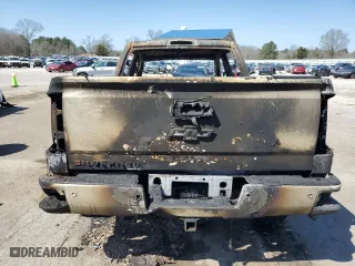 2017 Chevrolet Silverado 1500 LTZ with VIN 3GCUKSEC5HG425943, listed as a Copart auction lot 48720535 with 0 mi miles and Salvage Title. Bid and sale history available at carsss.com. Image 6.