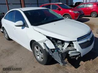 2014 Chevrolet Cruze 1LT with VIN 1G1PC5SB8E7170857, listed as a IAAI auction lot 41218138 with 126,747 mi miles. Bid and sale history available at carsss.com. Image 1.