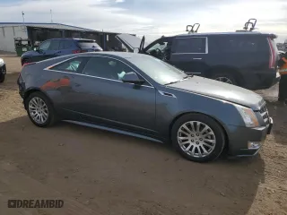 2011 Cadillac CTS Coupe Performance with VIN 1G6DL1ED5B0137998, listed as a Copart auction lot 82559194 with 107,929 mi miles and Salvage Title. Bid and sale history available at carsss.com. Image 4.