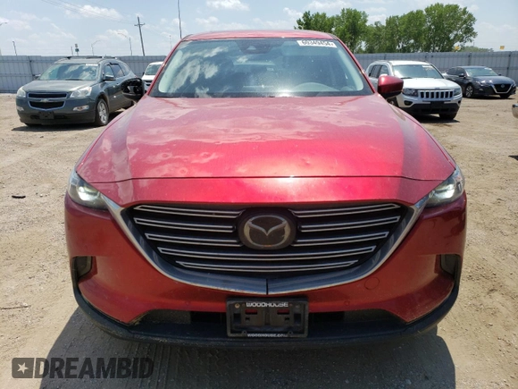 2018 Mazda CX-9 Touring with VIN JM3TCBCY1J0222671, listed as a Copart auction lot 60349454 with 87,646 mi miles and Salvage Title. Bid and sale history available at carsss.com. Image 5.