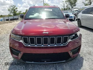 2024 Jeep Grand Cherokee Laredo X with VIN 1C4RJHAG5RC194583, listed as a Copart auction lot 52618915 with 19,283 mi miles and Salvage Title. Bid and sale history available at carsss.com. Image 5.