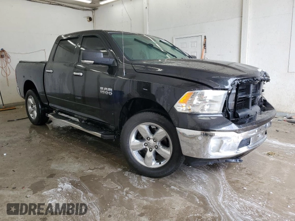 2017 Ram 1500 Big Horn with VIN 1C6RR7LG1HS850080, listed as a Copart auction lot 52614745 with 78,947 mi miles and Salvage Title. Bid and sale history available at carsss.com. Image 4.