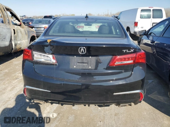2019 Acura TLX with VIN 19UUB2F36KA000074, listed as a Copart auction lot 48382224 with 88,912 mi miles and Salvage Title. Bid and sale history available at carsss.com. Image 6.