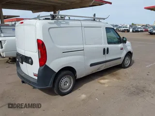 2018 Ram ProMaster City Cargo Tradesman with VIN ZFBERFAB9J6L65177, listed as a IAAI auction lot 42094643 with 140,843 mi miles. Bid and sale history available at carsss.com. Image 4.