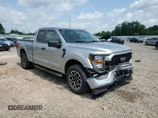 2023 Ford F-150 XL with VIN 1FTEX1EP9PKE34381, listed as a Copart auction lot 63938505 with 13,933 mi miles and Salvage title. Bid and sale history available at DreamBid. Image 13.
