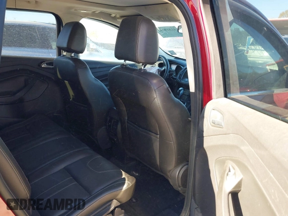 2013 Ford Escape Titanium with VIN 1FMCU0J95DUA97835, listed as a IAAI auction lot 41819940 with 198,536 mi miles. Bid and sale history available at carsss.com. Image 8.