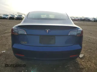 2023 Tesla Model 3 with VIN 5YJ3E1EA3PF448380, listed as a Copart auction lot 48623325 with 37,468 mi miles and Salvage Title. Bid and sale history available at DreamBid. Image 6.
