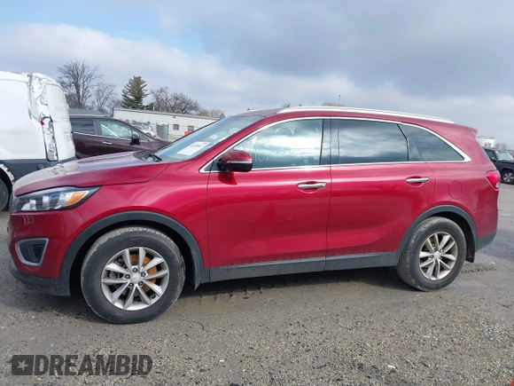 2018 Kia Sorento L with VIN 5XYPG4A36JG387725, listed as a IAAI auction lot 41676022 with 84,504 mi miles. Bid and sale history available at carsss.com. Image 14.