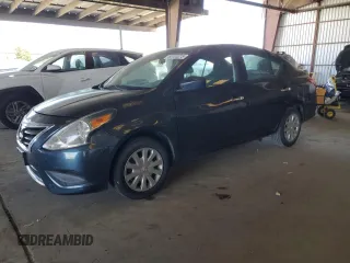 2017 Nissan Versa SV with VIN 3N1CN7AP0HL817523, listed as a Copart auction lot 63124275 with 112,140 mi miles and Salvage title. Bid and sale history available at DreamBid. Image 1.