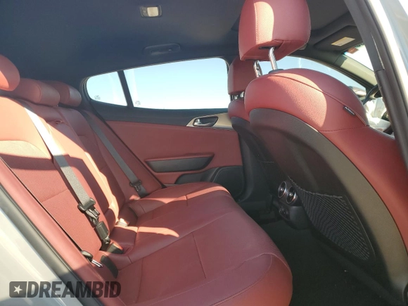 2022 Kia Stinger GT1 with VIN KNAE45LC7N6119730, listed as a Copart auction lot 43046365 with 44,285 mi miles and Salvage Title. Bid and sale history available at DreamBid. Image 10.