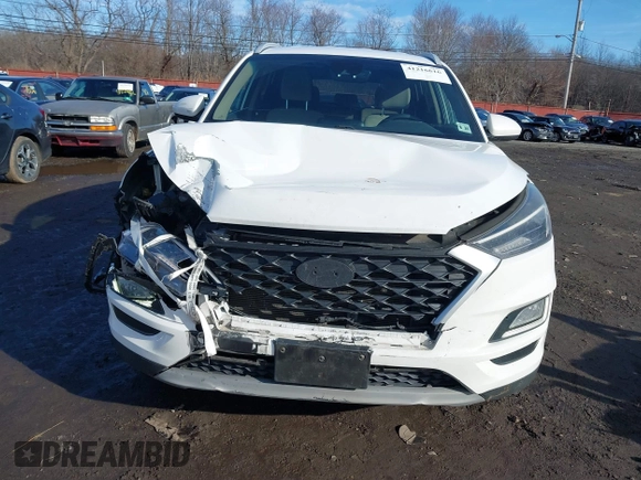 2019 Hyundai Tucson Ultimate with VIN KM8J3CAL3KU892709, listed as a IAAI auction lot 41216616 with 86,026 mi miles. Bid and sale history available at carsss.com. Image 12.