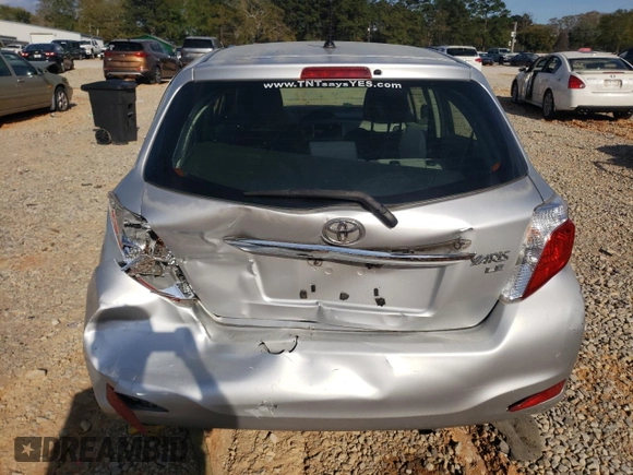 2013 Toyota Yaris L with VIN JTDKTUD35DD556153, listed as a Copart auction lot 50218135 with 213,286 mi miles and Salvage Title. Bid and sale history available at carsss.com. Image 6.