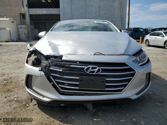 2017 Hyundai Elantra SE with VIN 5NPD84LFXHH039520, listed as a Copart auction lot 50886885 with 66,119 mi miles and Salvage Title. Bid and sale history available at carsss.com. Image 5.