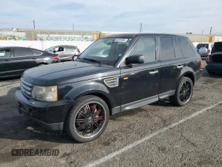 2007 Land Rover Range Rover Sport SC with VIN SALSH23407A986039, listed as a Copart auction lot 86101864 with 160,077 mi miles and Salvage title. Bid and sale history available at DreamBid. Image 1.