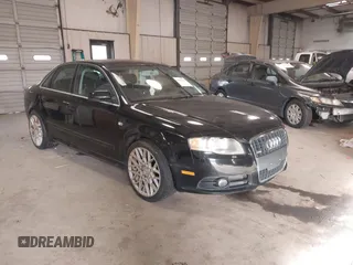2008 Audi A4 2.0T with VIN WAUDF78E98A042940, listed as a IAAI auction lot 41400424 with 151,554 mi miles. Bid and sale history available at carsss.com. Image 1.