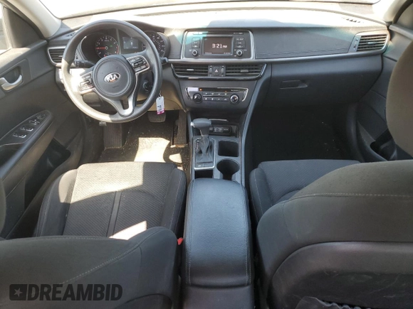 2017 Kia Optima LX with VIN KNAGT4L37H5146412, listed as a Copart auction lot 53229225 with 175,205 mi miles and Salvage Title. Bid and sale history available at DreamBid. Image 8.