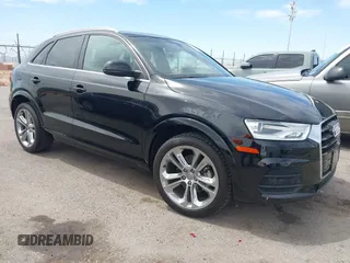 2017 Audi Q3 Premium Plus z VIN WA1HCCFS3HR013914, wystawiony jako IAAI lot #42238834 z przebiegiem 71 185 mil mil oraz . Historia ofert i sprzedaży dostępna na DreamBid. Obrazek 1.