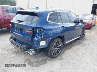 2024 BMW X3 sDrive30i z VIN 5UX43DP00R9U75600, wystawiony jako IAAI lot #42072731 z przebiegiem Nie podano mil oraz . Historia ofert i sprzedaży dostępna na DreamBid. Obrazek 4.