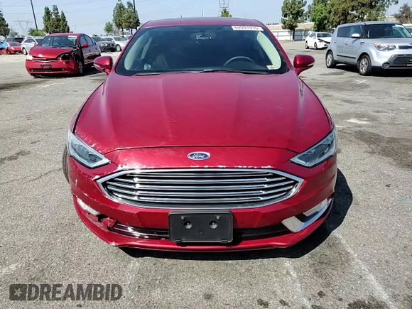2017 Ford Fusion Titanium with VIN 3FA6P0SU1HR299506, listed as a Copart auction lot 62031915 with 94,412 mi miles and Salvage title. Bid and sale history available at DreamBid. Image 13.
