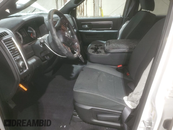 2021 Ram 1500 Classic Warlock with VIN 1C6RR7GG9MS549626, listed as a Copart auction lot 46041065 with 17,421 mi miles and Salvage Title. Bid and sale history available at carsss.com. Image 7.