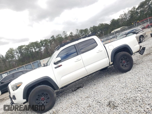2017 Toyota Tacoma SR5 with VIN 5TFCZ5AN7HX064842, listed as a Copart auction lot 47603925 with 124,147 mi miles and Salvage Title. Bid and sale history available at DreamBid. Image 1.