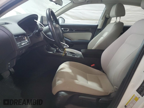 2022 Honda Civic EX with VIN JHMFE1F72NX007311, listed as a Copart auction lot 60440095 with 57,969 mi miles and Salvage title. Bid and sale history available at DreamBid. Image 7.