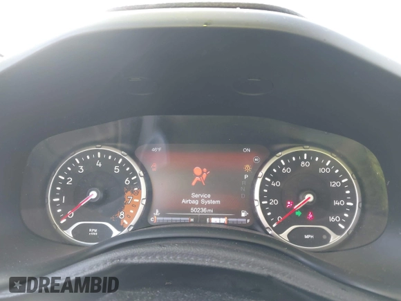 2018 Jeep Renegade Limited with VIN ZACCJBDB3JPH01905, listed as a IAAI auction lot 40900045 with 50,236 mi miles and . Bid and sale history available at DreamBid. Image 7.