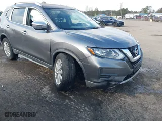 2017 Nissan Rogue S with VIN KNMAT2MT0HP568120, listed as a IAAI auction lot 41700980 with 154,234 mi miles. Bid and sale history available at carsss.com. Image 6.