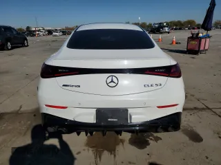 2024 Mercedes-Benz CLE 53 AMG z VIN W1KMJ6CB5RF030089, wystawiony jako Copart lot #83691554 z przebiegiem 5001 mil mil oraz Szkody całkowita. Historia ofert i sprzedaży dostępna na DreamBid. Obrazek 6.