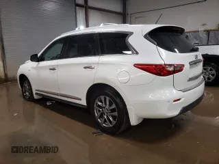2014 Infiniti QX60 with VIN 5N1AL0MM5EC528868, listed as a Copart auction lot 44406045 with 126,198 mi miles and Salvage Title. Bid and sale history available at carsss.com. Image 2.