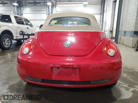 2009 Volkswagen Beetle S with VIN 3VWRG31YX9M400423, listed as a Copart auction lot 45750915 with 113,410 mi miles and Salvage title. Bid and sale history available at DreamBid. Image 6.