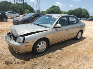 2003 Hyundai Elantra GLS with VIN KMHDN45D03U473086, listed as a Copart auction lot 60107895 with 73,456 mi miles and Salvage title. Bid and sale history available at DreamBid. Image 1.