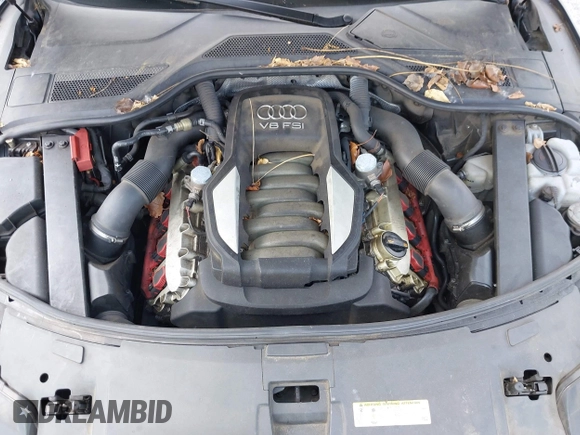 2012 Audi A8 with VIN WAURVAFD2CN002071, listed as a IAAI auction lot 42778424 with Not provided miles and . Bid and sale history available at DreamBid. Image 10.