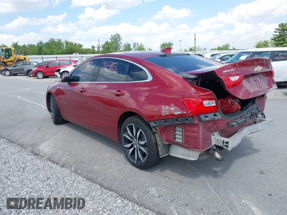 2017 Chevrolet Malibu LT with VIN 1G1ZE5ST4HF268631, listed as a IAAI auction lot 42026227 with 96,580 mi miles and . Bid and sale history available at DreamBid. Image 3.